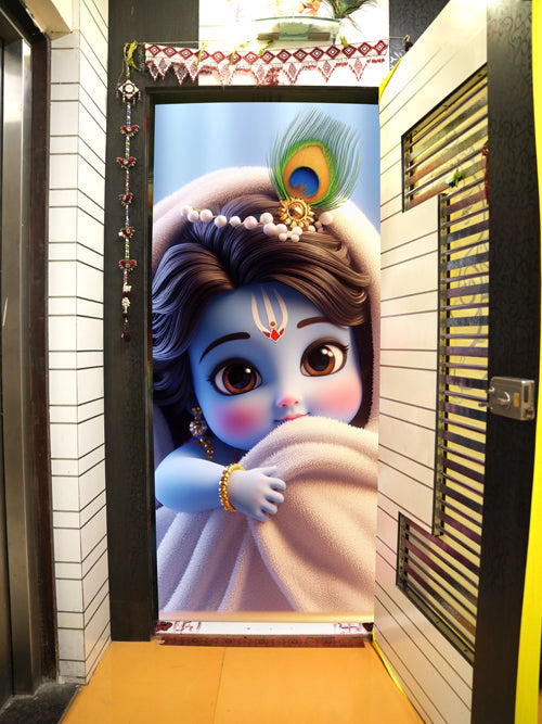 Lord Kanhaiya Krishna Door Covers