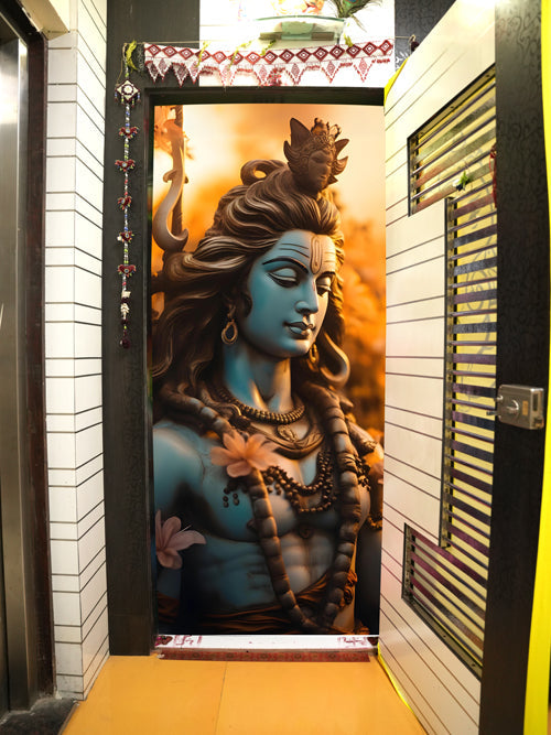 Lord Aghora Mahadev Door Covers