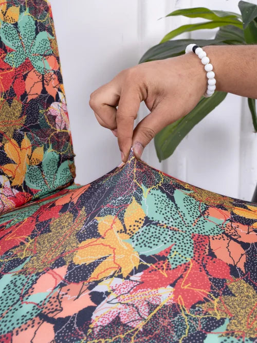 Autumn Leaves Designers Stretchy Chair covers