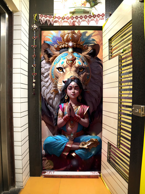 Bhagavati Durga Maa Door Covers